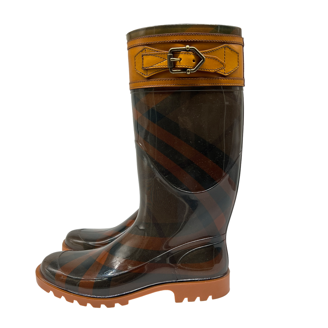 Botas Burberry de lluvia T.40
