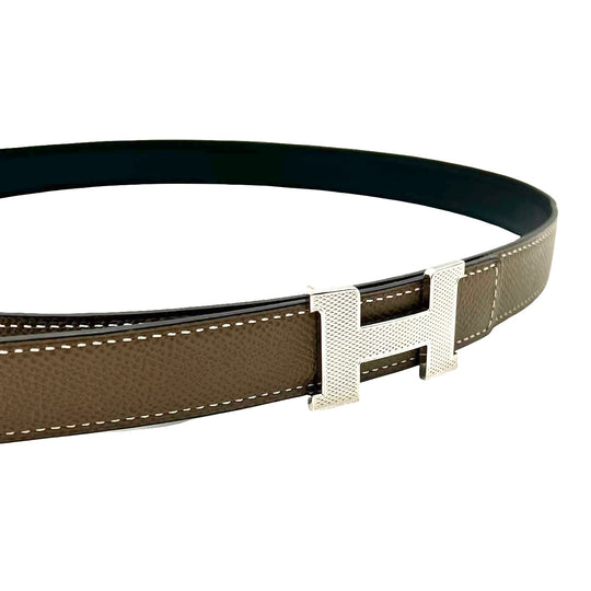 Cinturón Hermès Reversible T.90