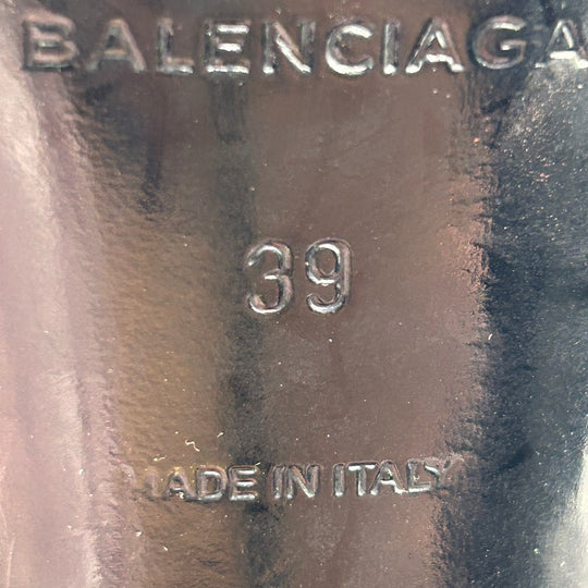 Pumps Balenciaga Peep Toe T.39