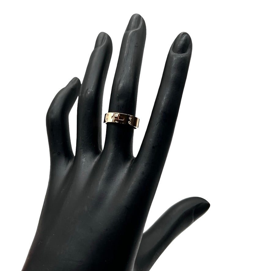 Anillo Hermès Kelly Pequeño T.51
