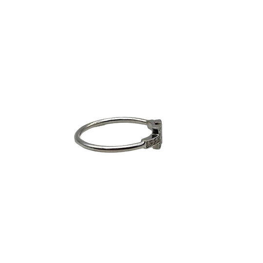 Anillo Tiffany & Co T Wire T.10