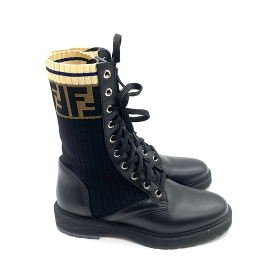 Botas Fendi Combat Rockoko T.36