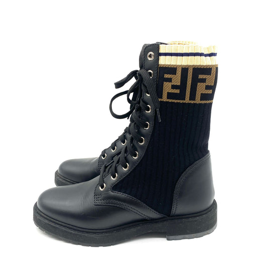 Botas Fendi Combat Rockoko T.36