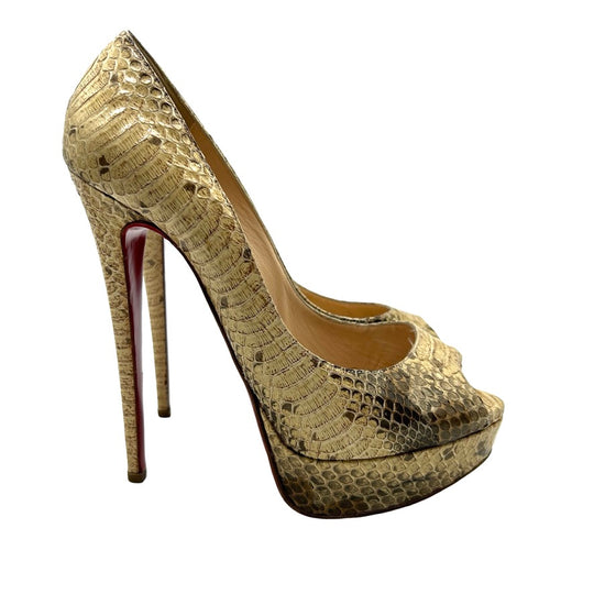 Pumps Christian Louboutin Lady Peep T.39