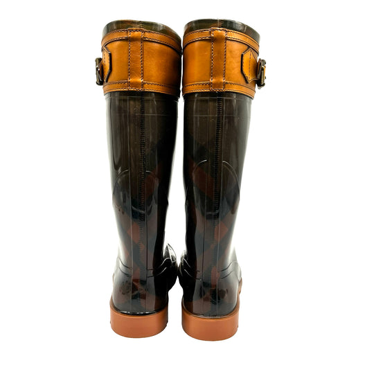 Botas Burberry de lluvia T.40