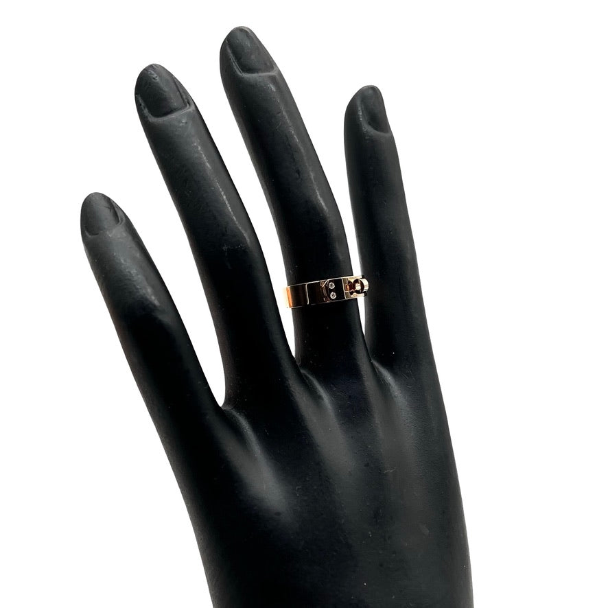 Anillo Hermès Kelly Pequeño T.51