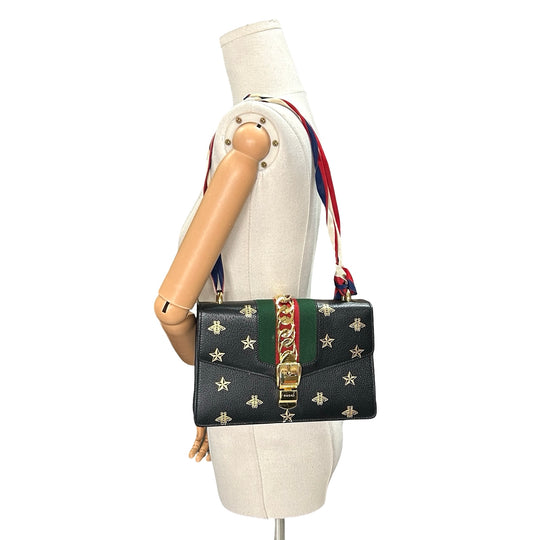 Bolsa Gucci Sylvie Bee Star Pequeña