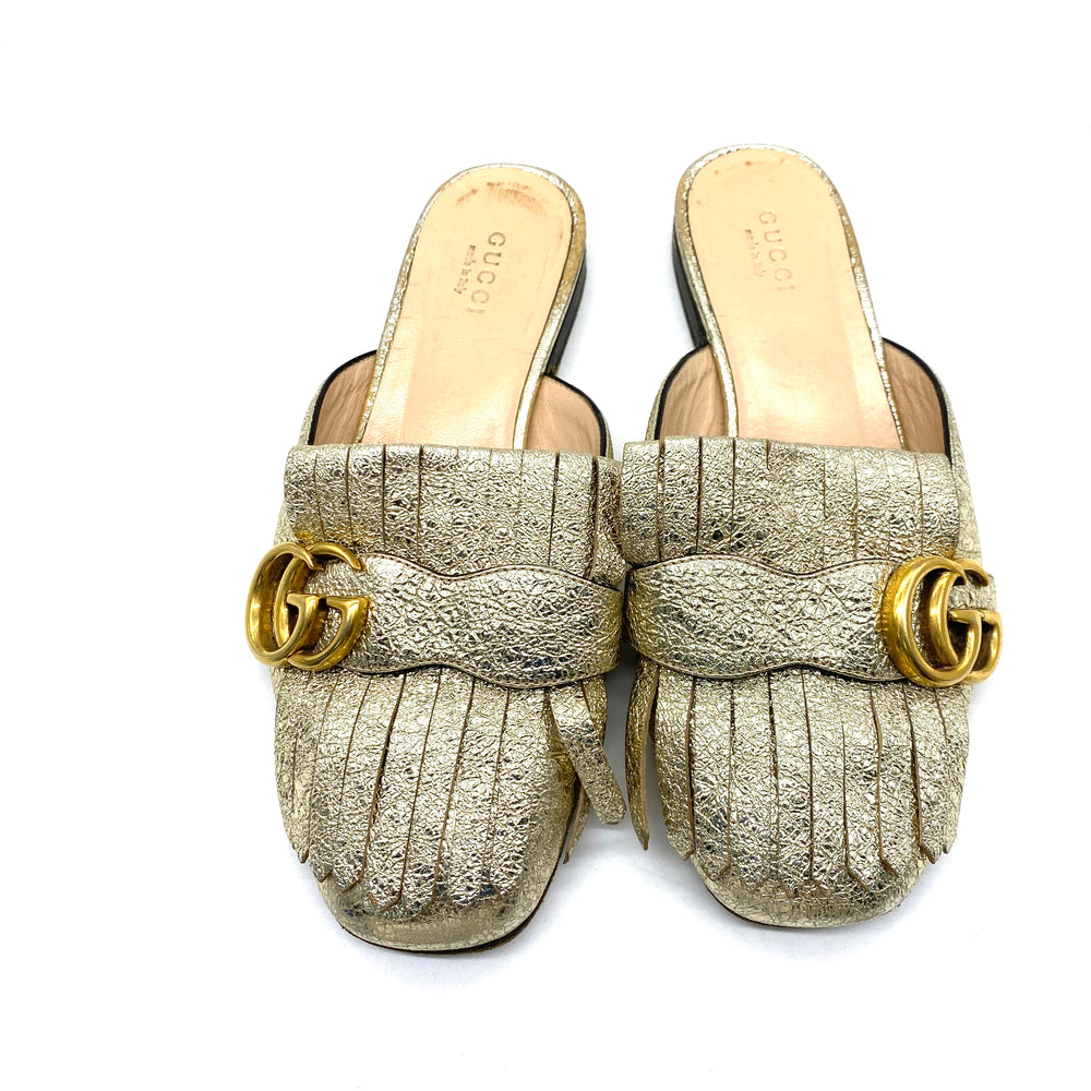 Slippers Gucci GG Marmont T.35