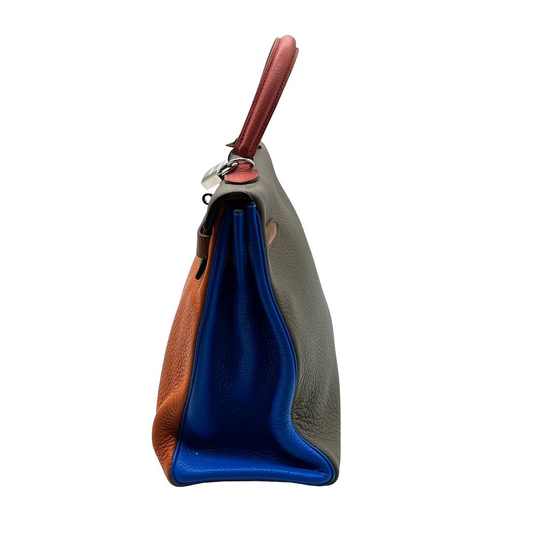 Bolsa Hermès Kelly 35 Arlequín