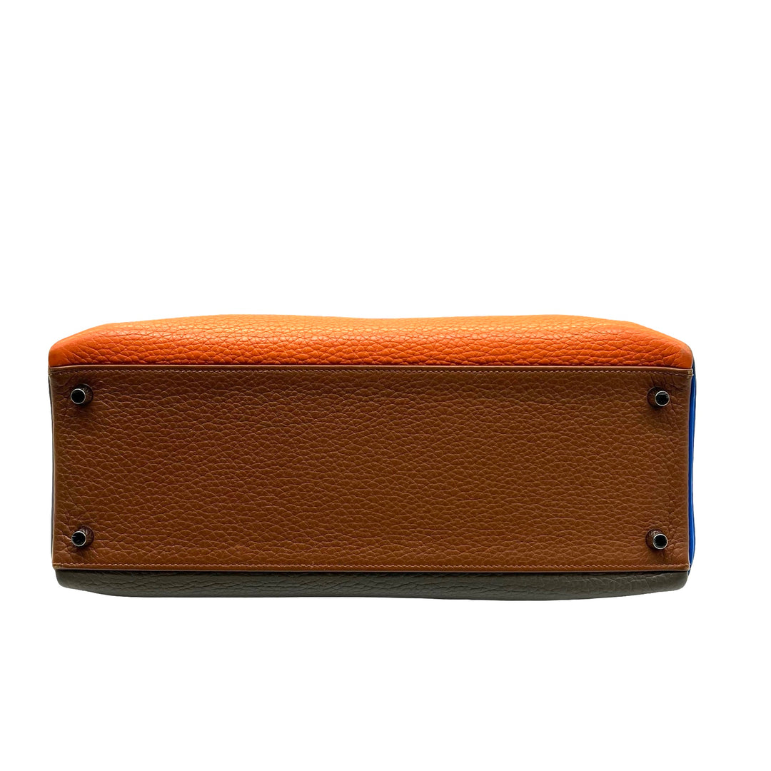 Bolsa Hermès Kelly 35 Arlequín