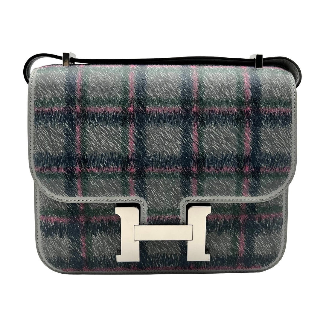 Bolsa Hermès Constance 18 Tartan