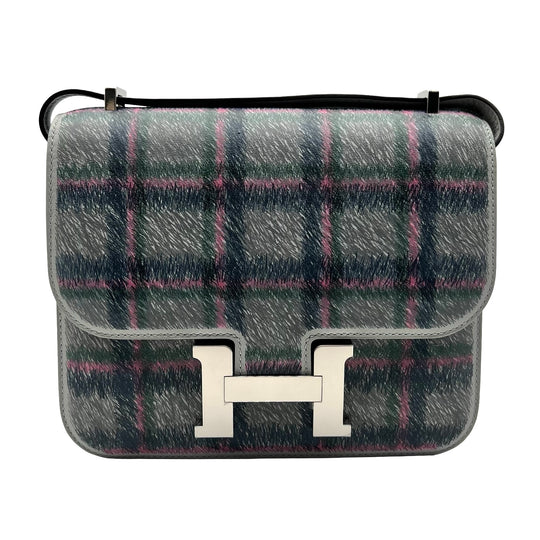 Bolsa Hermès Constance 18 Tartan