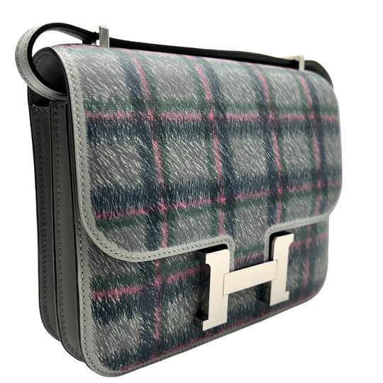 Bolsa Hermès Constance 18 Tartan