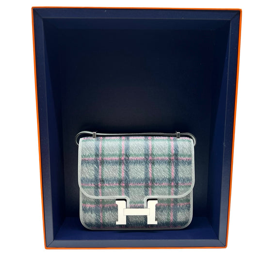Bolsa Hermès Constance 18 Tartan