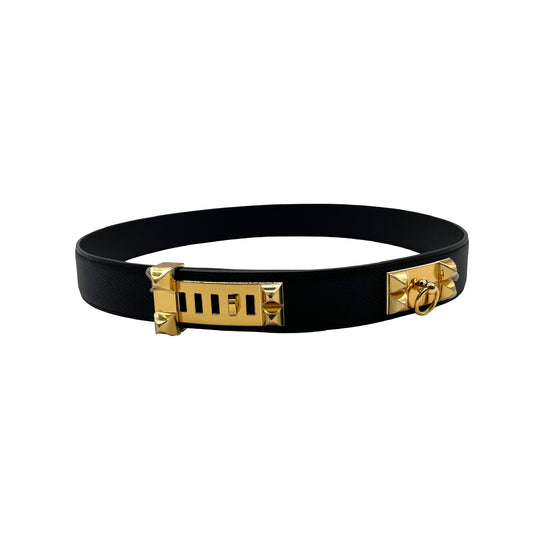 Cinturón Hermès Collier de Chien 32 T.80