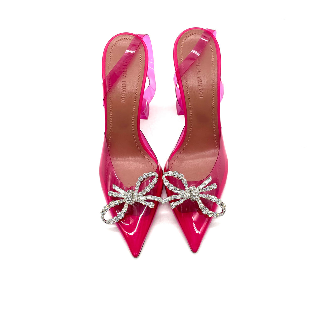 Pumps Amina Muaddi Rosie Glass Slingback T.36.5
