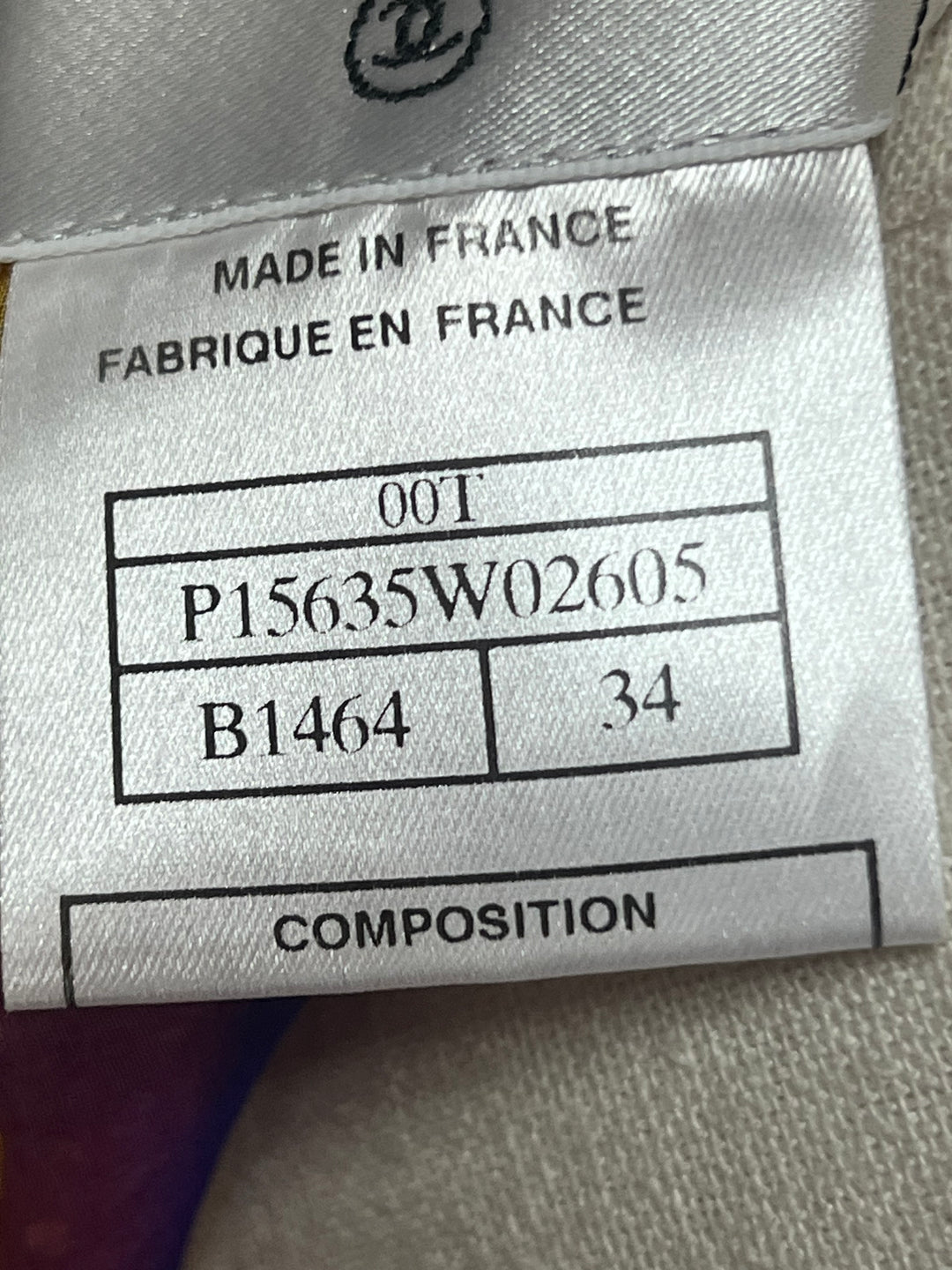 Conjunto Chanel T.34