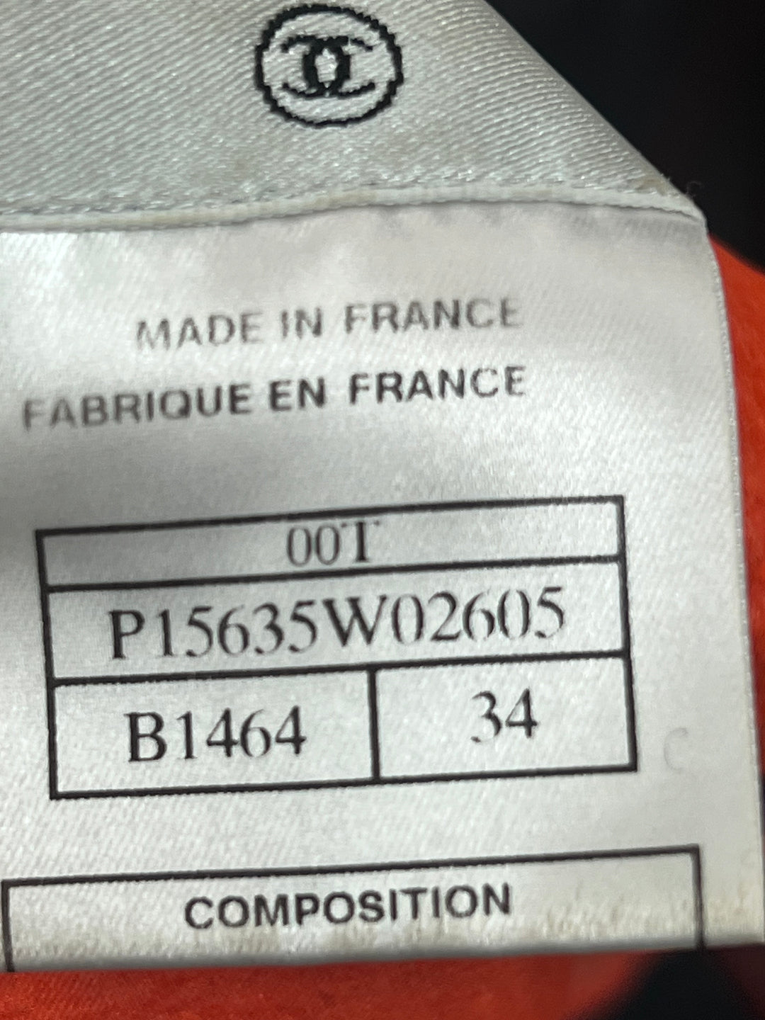 Conjunto Chanel T.34