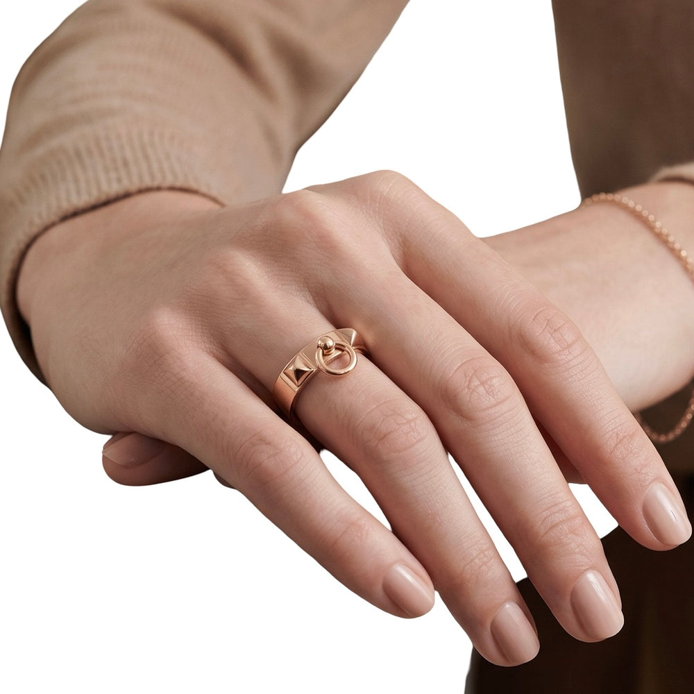 Anillo Hermès Collier De Chien T.51.5