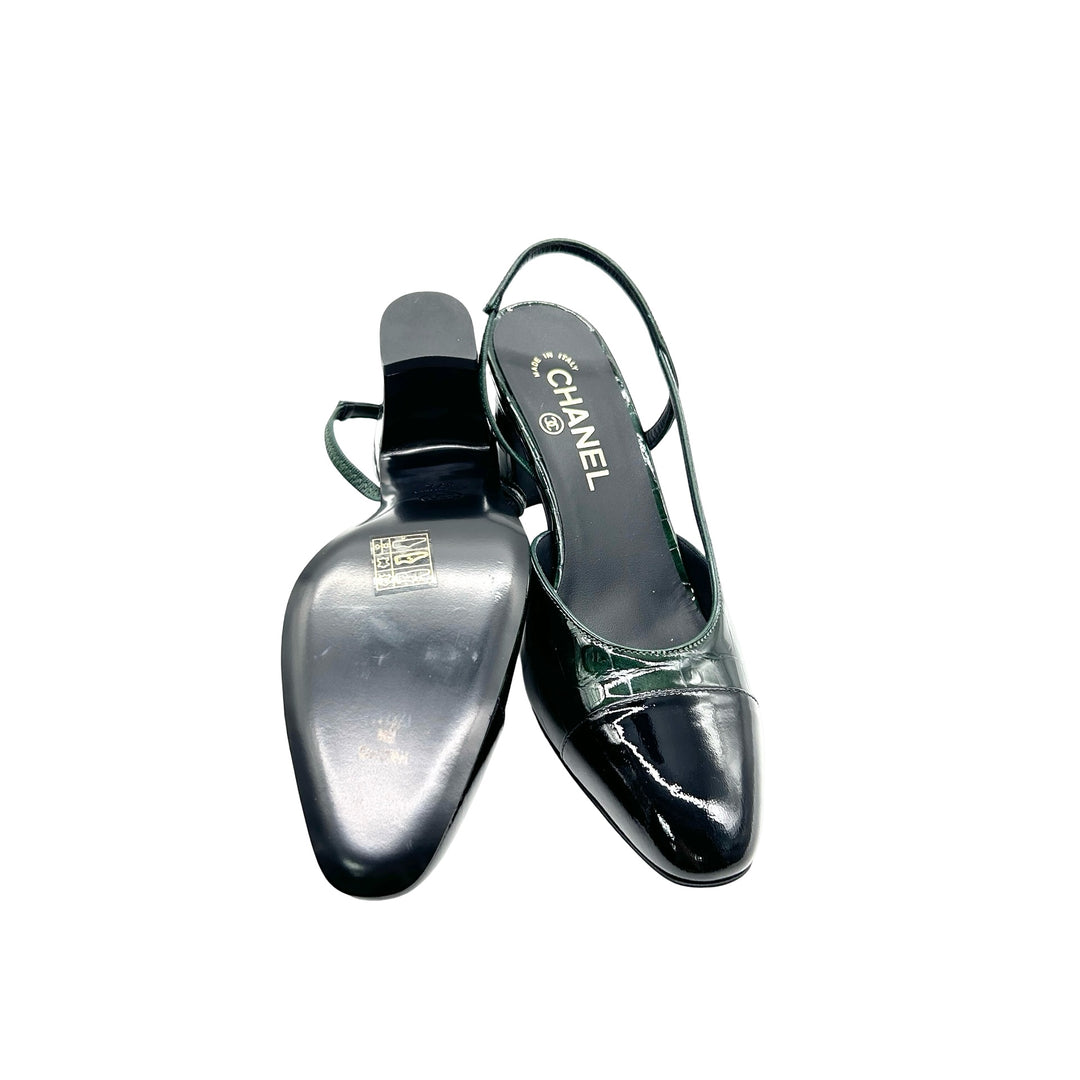 Pumps Chanel Slingback T.37.5