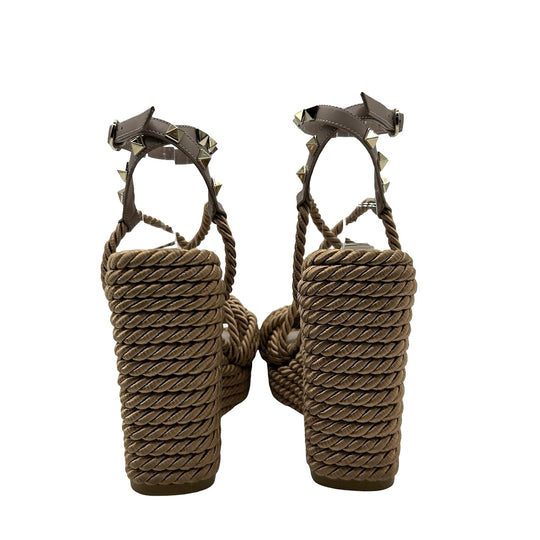 Alpargatas Valentino Rockstud Torchon T.35
