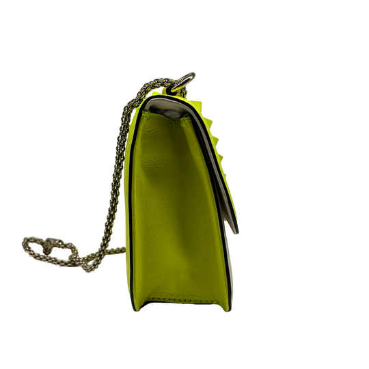 Bolsa Rockstud Glam Lock Flap Bag
