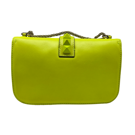 Bolsa Rockstud Glam Lock Flap Bag