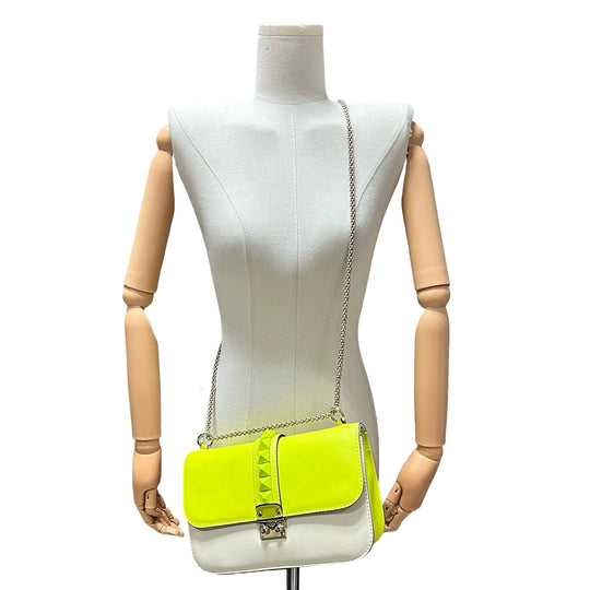 Bolsa Rockstud Glam Lock Flap Bag
