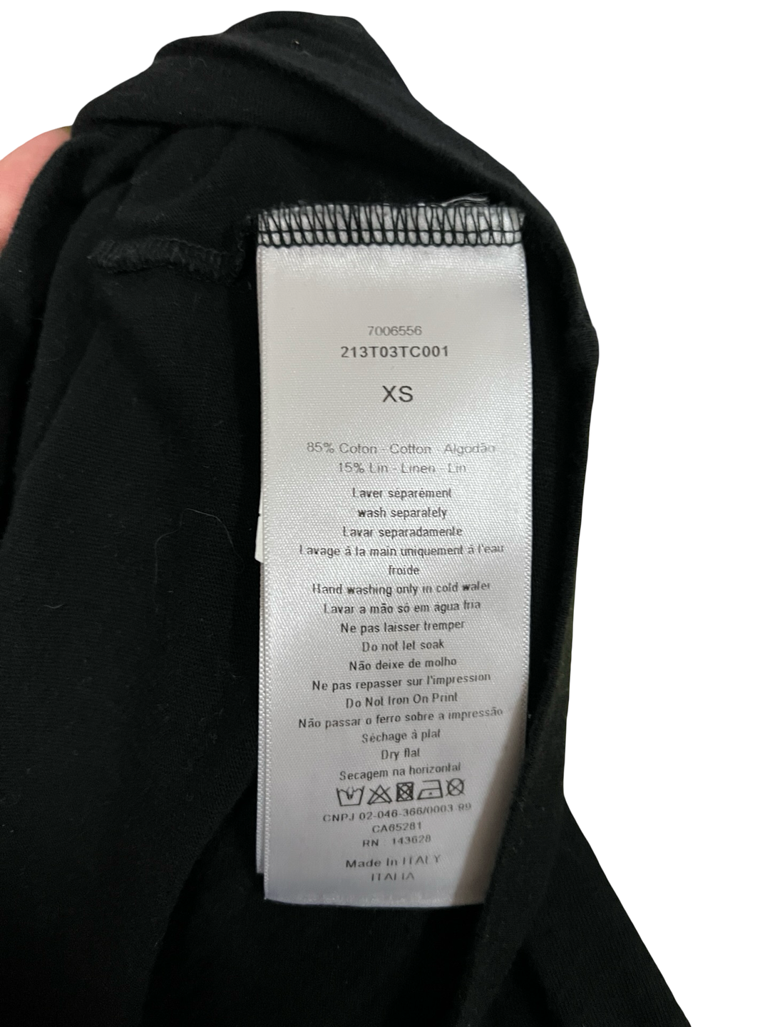 Playera Dior J'adior T.XS