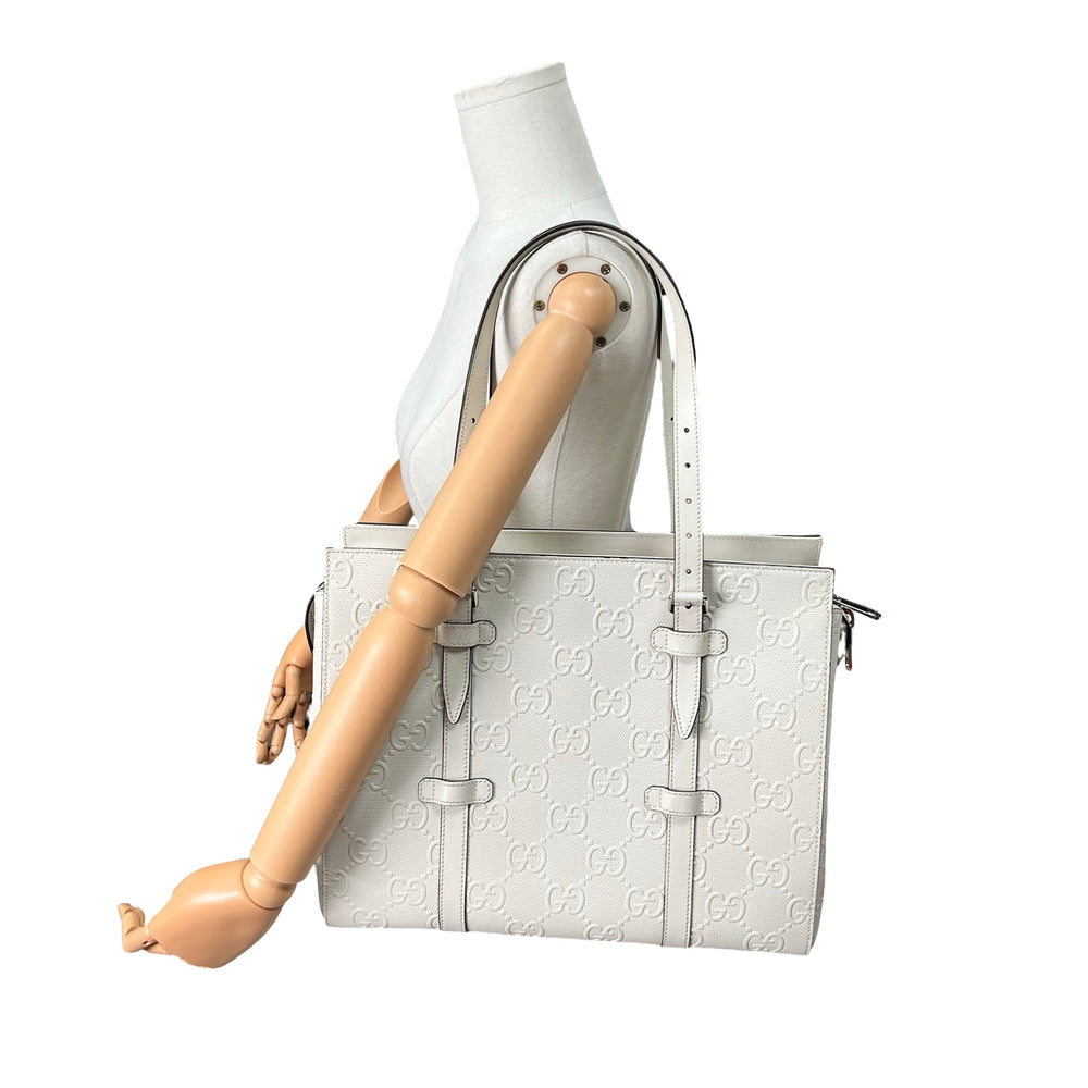 Bolsa Gucci GG Embossed Tote