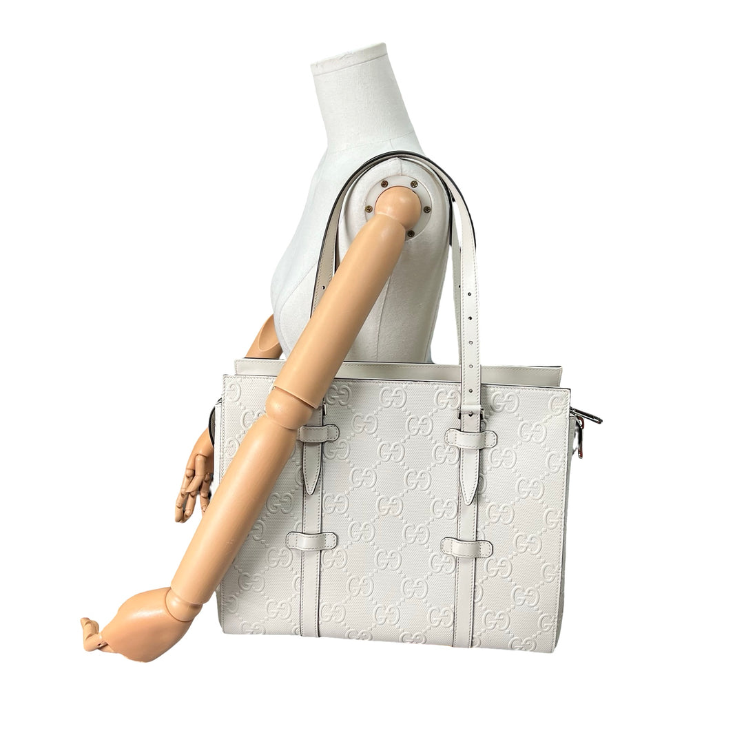 Bolsa Gucci GG Embossed Tote