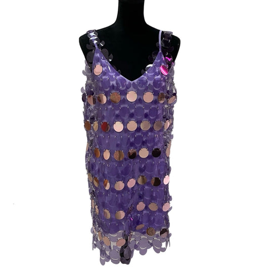Vestido Paco Rabanne Disc Mini T.44