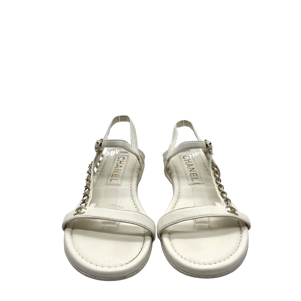 Sandalias Chanel T.36.5