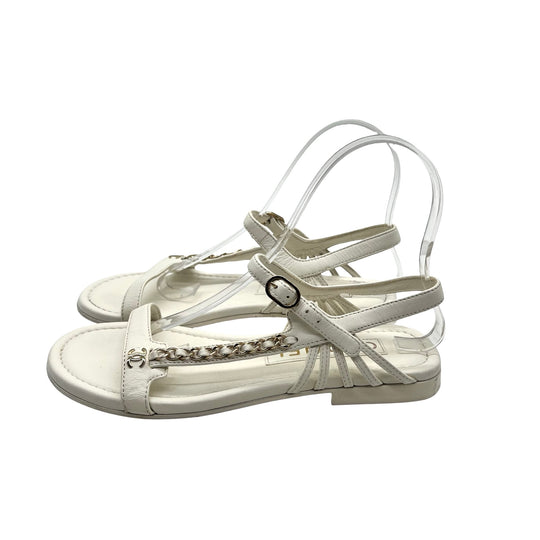 Sandalias Chanel T.36.5