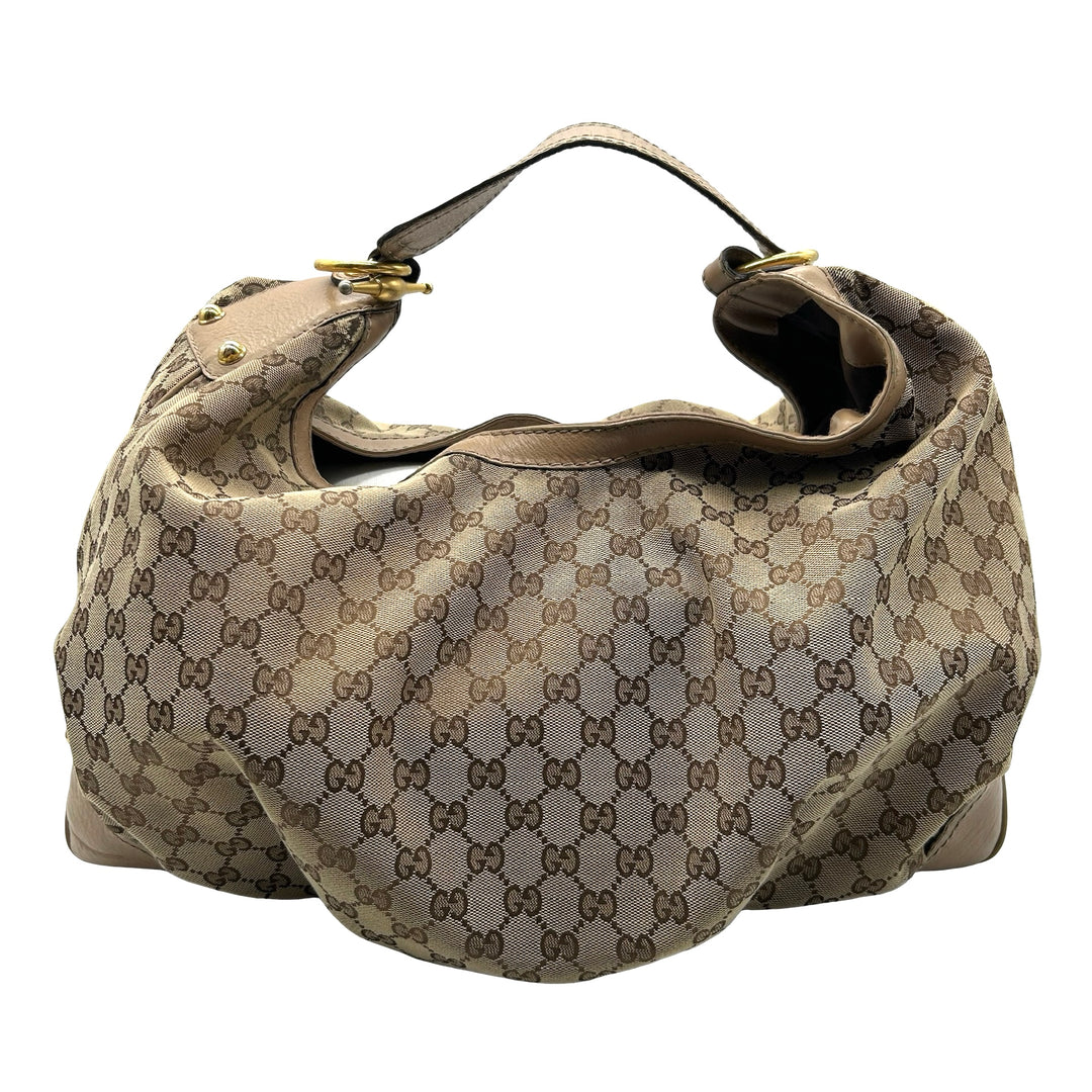 Bolsa Gucci Jockey Hobo Vintage Grande