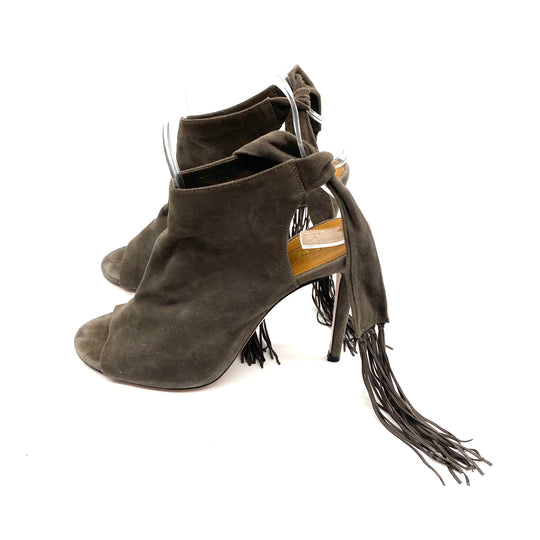 Botines Aquazzura Peep Toe T.36.5