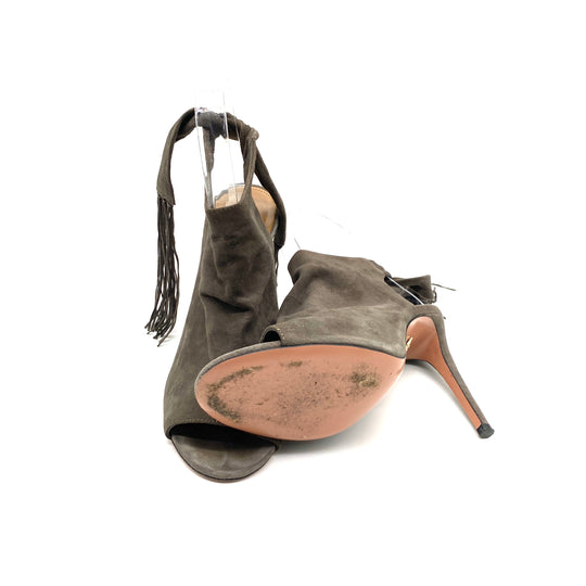 Botines Aquazzura Peep Toe T.36.5