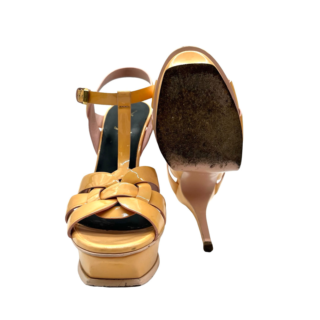 Sandalias Saint Laurent Tribute T.38.5