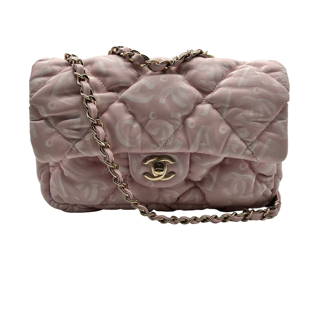 Bolsa Chanel Puffy Bubbly CC Flap