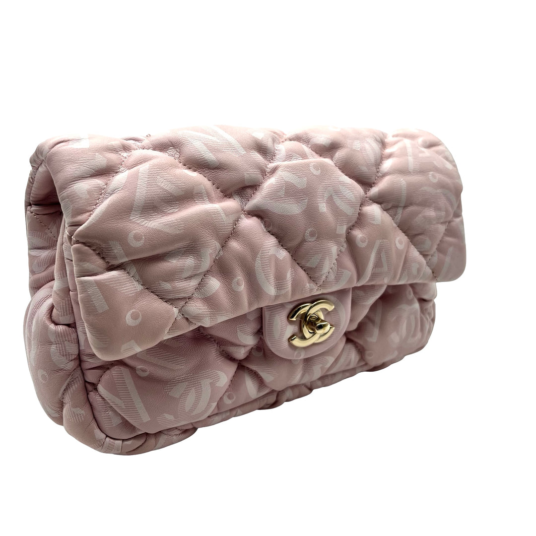 Bolsa Chanel Puffy Bubbly CC Flap