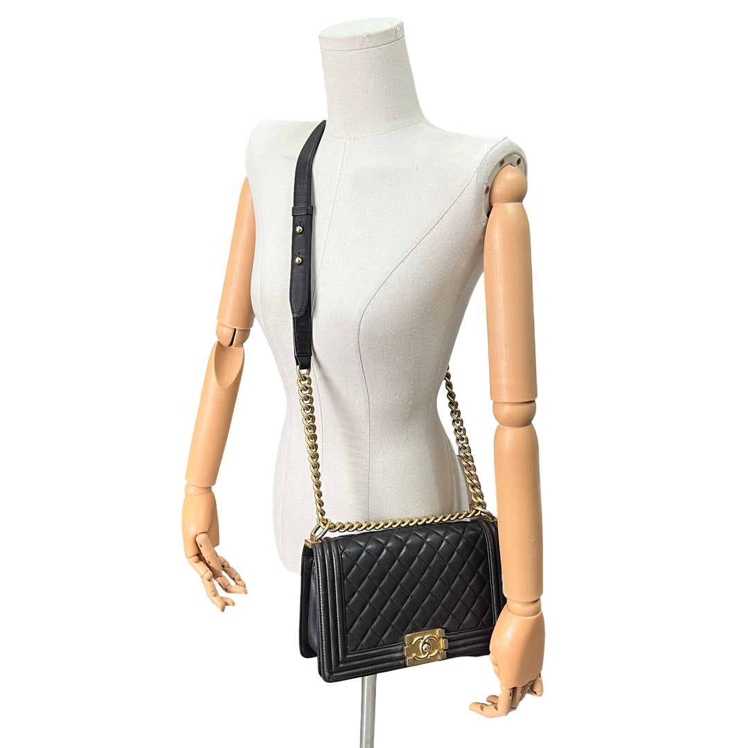 Bolsa Chanel Boy Mediano Clásico