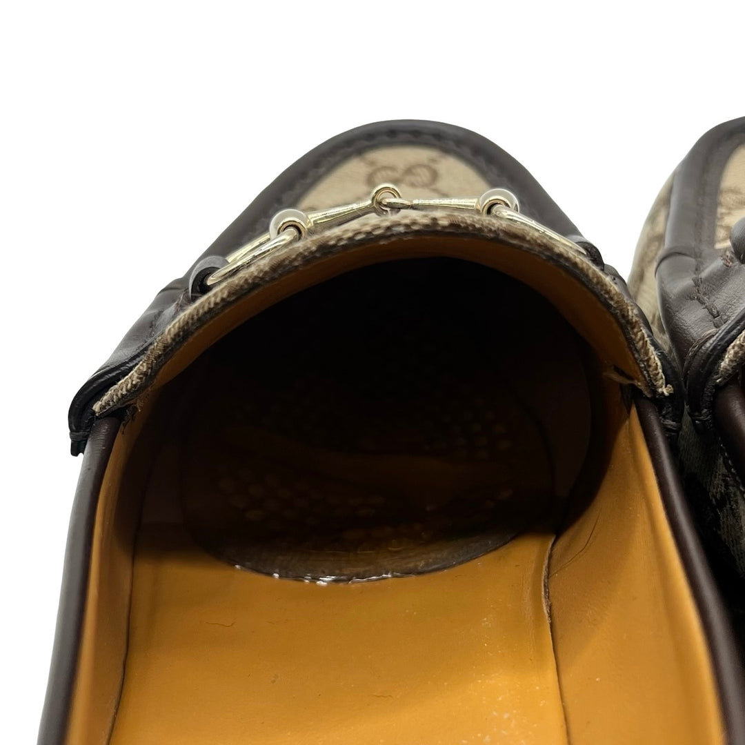 Loafers Gucci Horsebit T.39.5