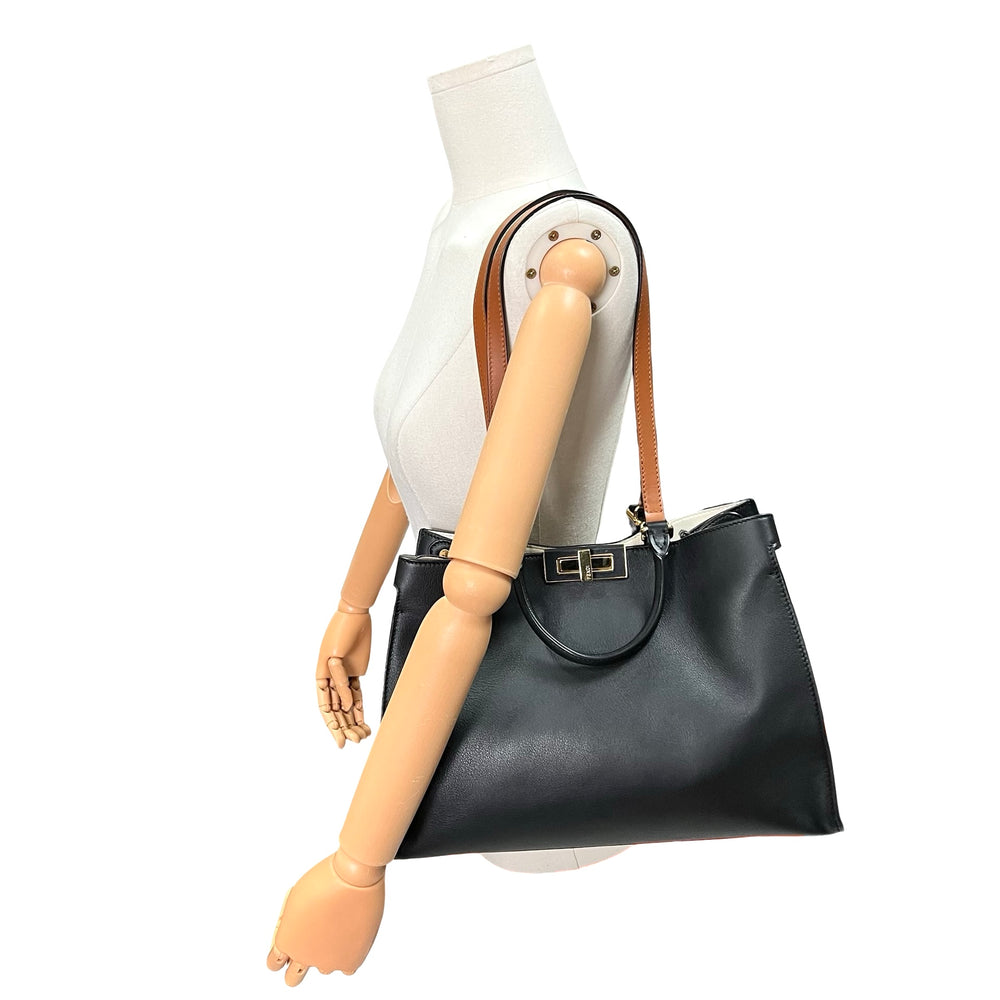 Bolsa Fendi Peekaboo X-Tote Mediano