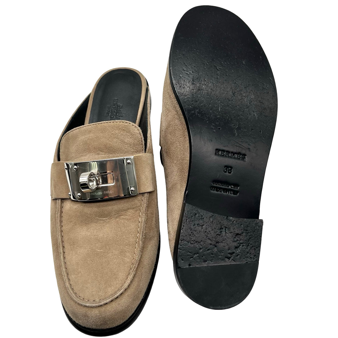 Mules Hermès Lota T.38