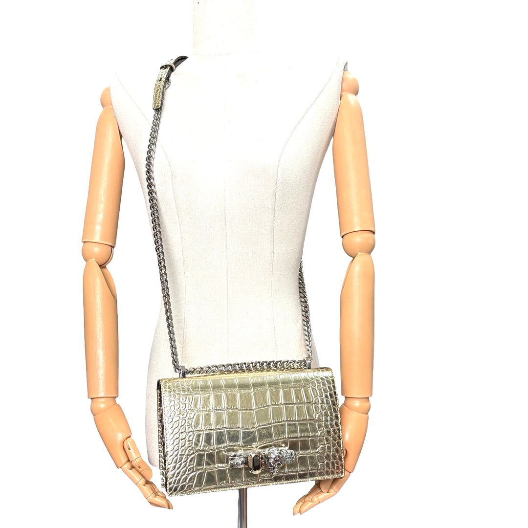 Bolsa Alexander McQueen Jewelled Satchel