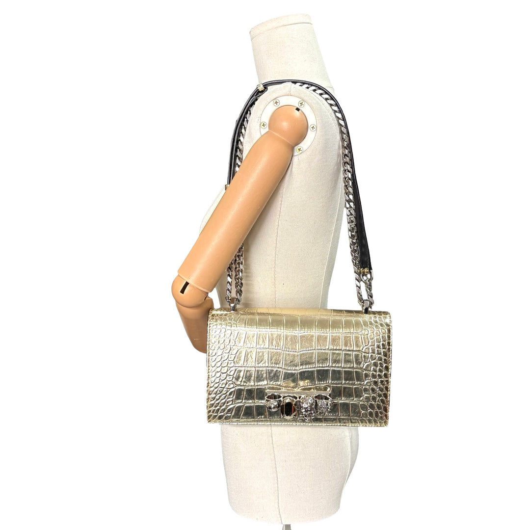 Bolsa Alexander McQueen Jewelled Satchel