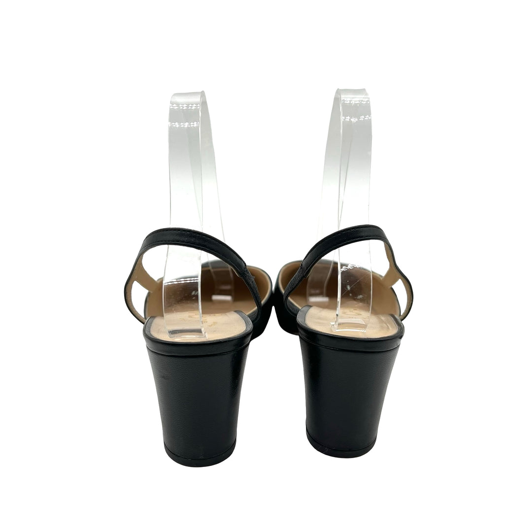 Pumps Chanel Slingback T.39.5