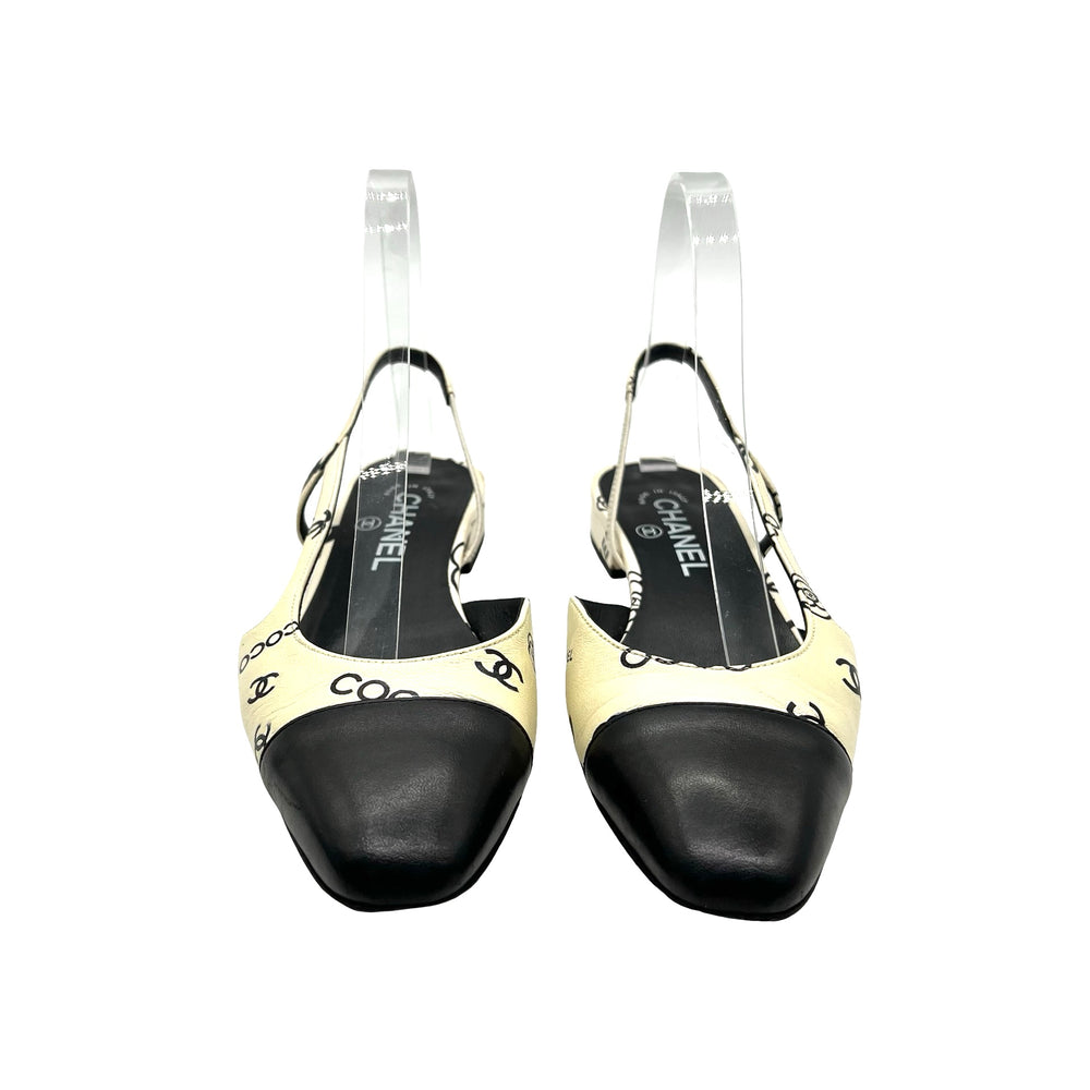 Flats Chanel Slingback T.37.5