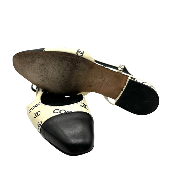 Flats Chanel Slingback T.37.5