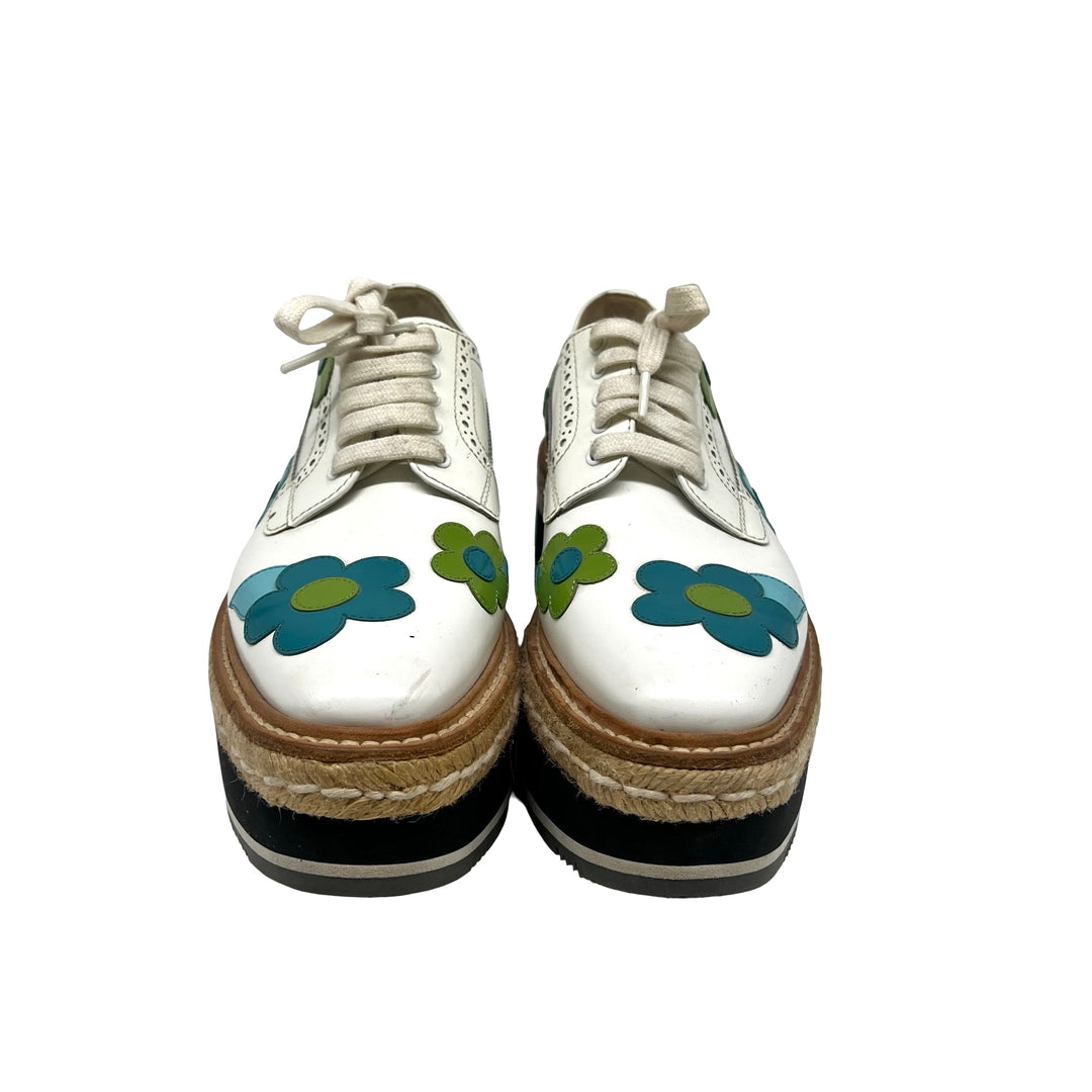 Zapatos Prada T.37.5
